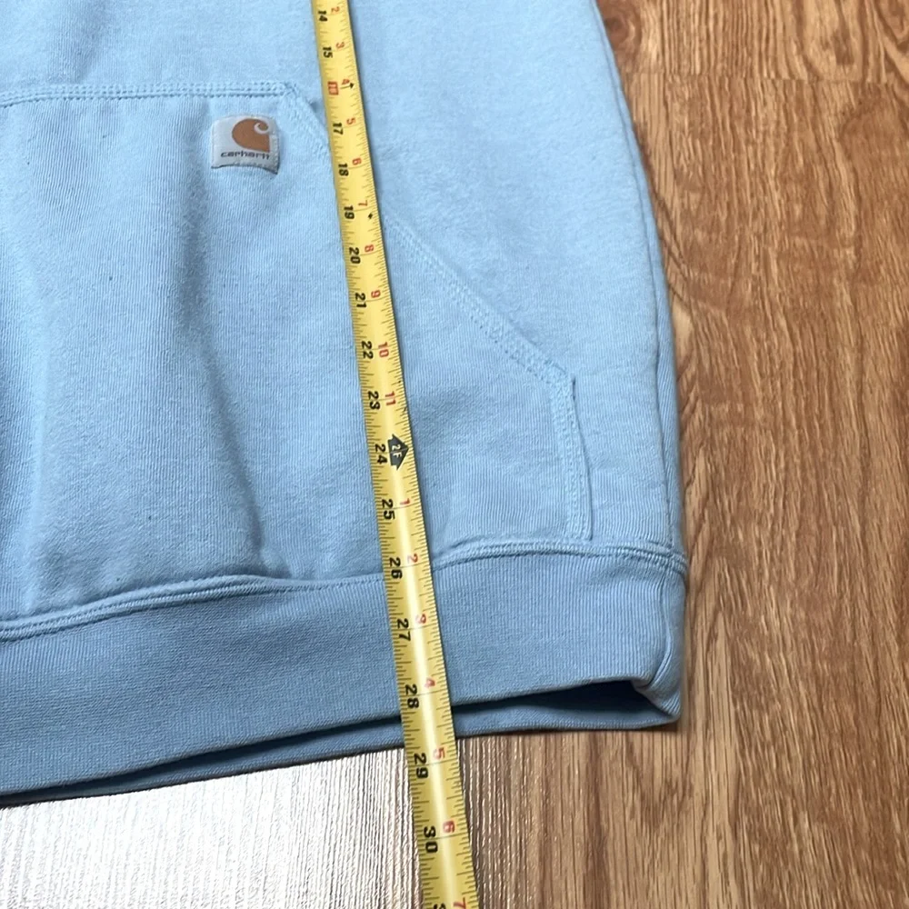 Carhartt Graphic Sweatshirt Hoodie Women’s Size Small Loose Fit From Fall 2022 - Picture 10 of 10